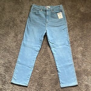 Levi Strauss Signature heritage High-Rise Straight Jeans